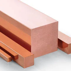 Copper сold rolled square normal solid М1 28 * 4000 GOST 1535-91